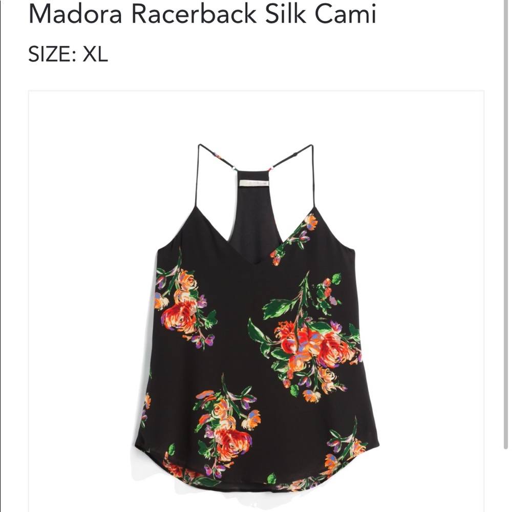 NWOT XL Lavender Brown Silk Cami from stitch fix